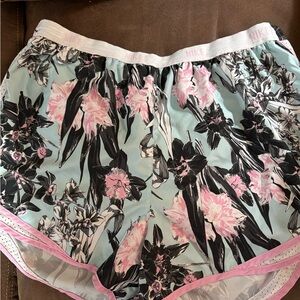 Nike Women's Tempo Athletic Shorts - Black, Pink, Light Blue